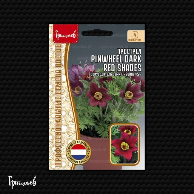 Pinwheel Dark Red Shades