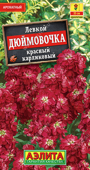 Дюймовочка красный