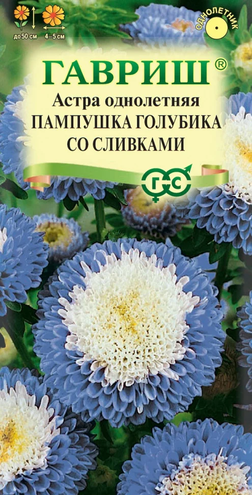 Пампушка голубика со сливками