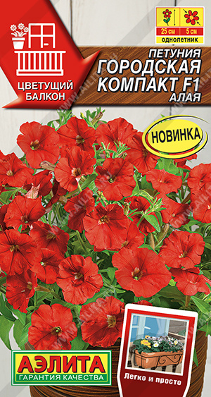 Городская компакт алая