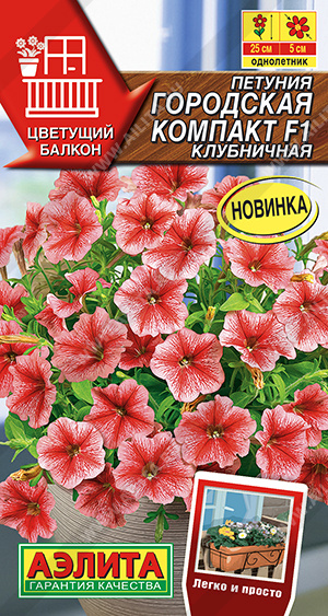 Городская компакт клубничная