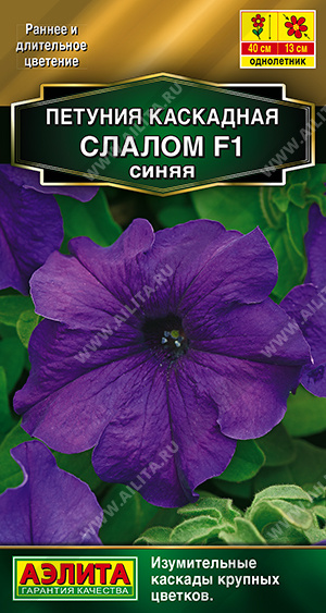 Каскадная слалом синяя