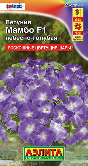 Мамбо небесно-голубая