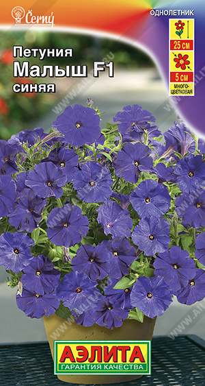 Малыш синяя