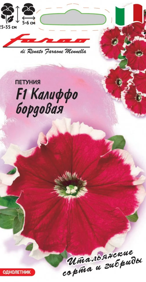 Калиффо бордовая