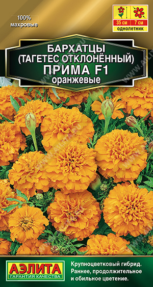 Прима оранжевые