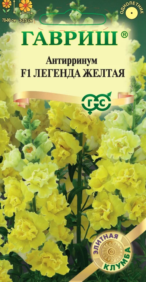 Легенда желтая 