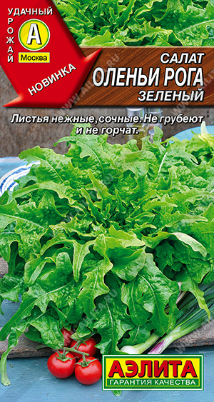 Оленьи рога зеленый