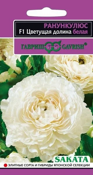 Цветущая долина белая