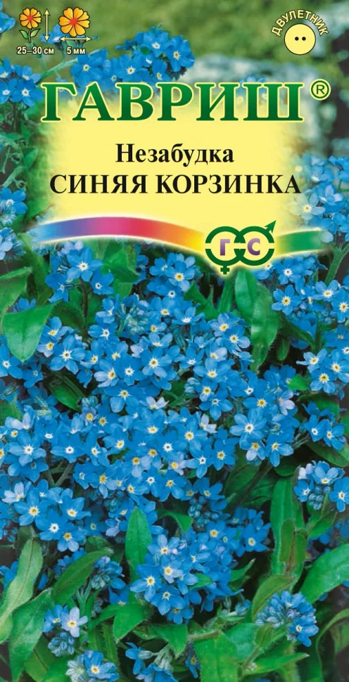 Синяя корзинка